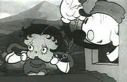 Three c. 1930s Bimbo the Dog cartoon flip books, boyfriend of Betty Boop,  Fleischer Studios